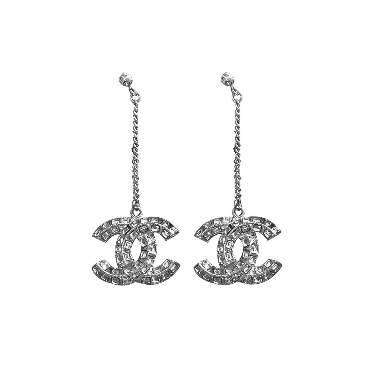 CHANEL DOUBLE C JEWELRY EARRINGS